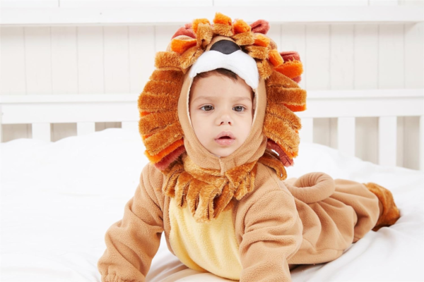 Baby Realistic Lion Costume with Toy Zebra - Image 6