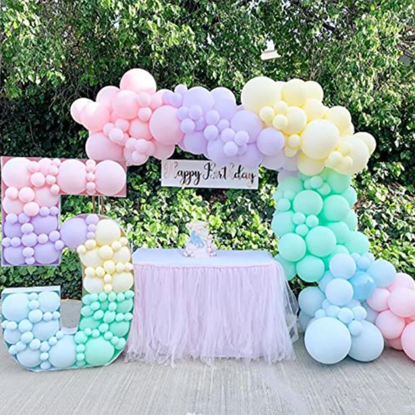 Giant Big Number Balloon Filling Box Stand - Image 6