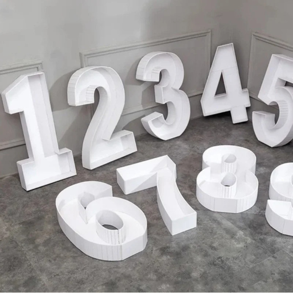 Giant Big Number Balloon Filling Box Stand - Image 7
