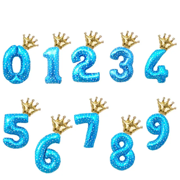 2Pcs 32Inch Rose Gold Number Foil Balloons for Children Birthday Party Decorations Rainbow Silver 0-9 Digit Inflated Air Balloon - Image 19