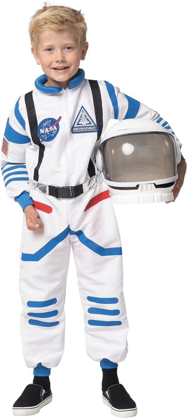 NASA Astronaut Pilot Jumpsuit with Helmet (5-7 Yrs)