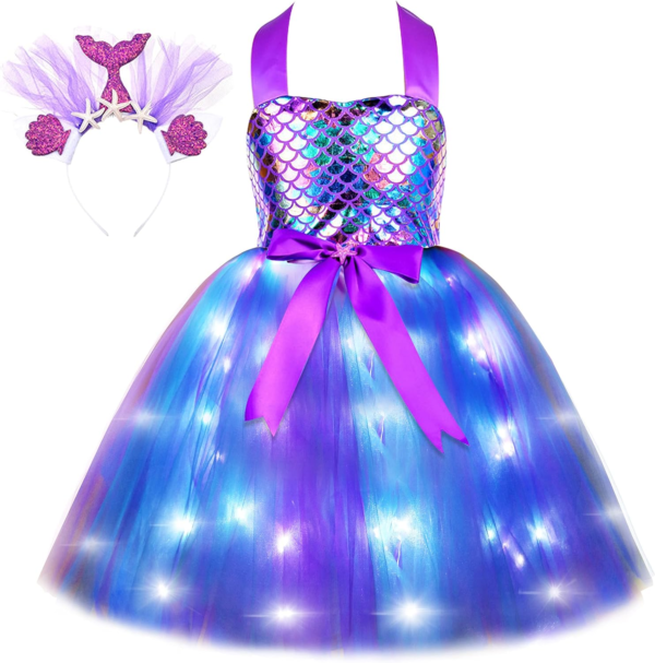 Led Light up Mermaid Princess