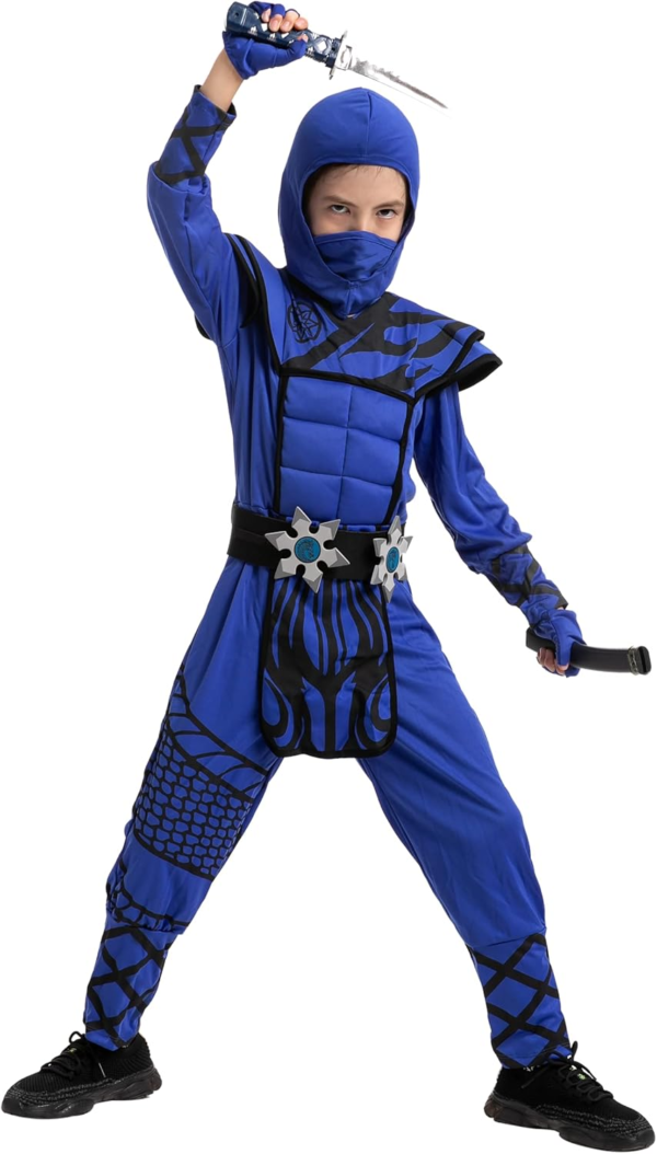 Dragon Scales Ninja Costume for Boys (5-7 Yrs) - Image 4