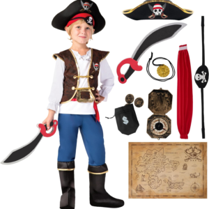 Spooktacular Creations Blue Pirate Costume Boys