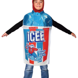 ICEE Blue Raspberry Tunic Kids Costume (7-10 Yrs)