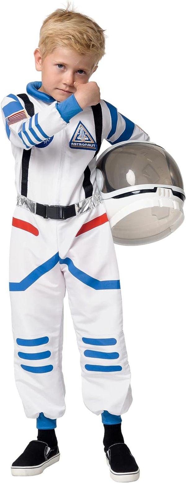 NASA Astronaut Pilot Jumpsuit with Helmet (5-7 Yrs) - Image 3