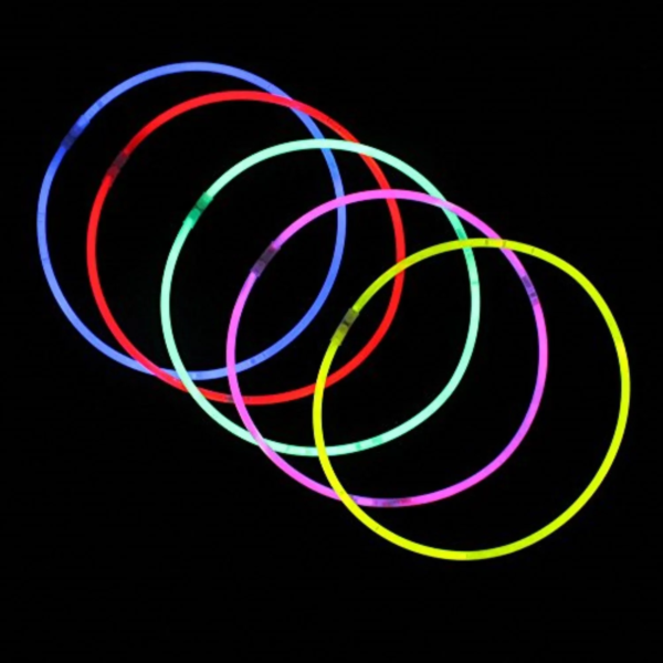 100 Ct. 22" Glowstick Necklaces Assorted Colors - Image 7