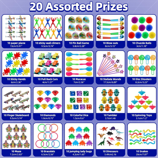 200PCS Goodie Bag Fillers - Image 3