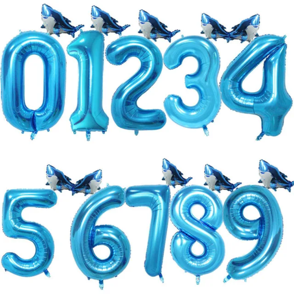 2Pcs 32Inch Rose Gold Number Foil Balloons for Children Birthday Party Decorations Rainbow Silver 0-9 Digit Inflated Air Balloon - Image 23