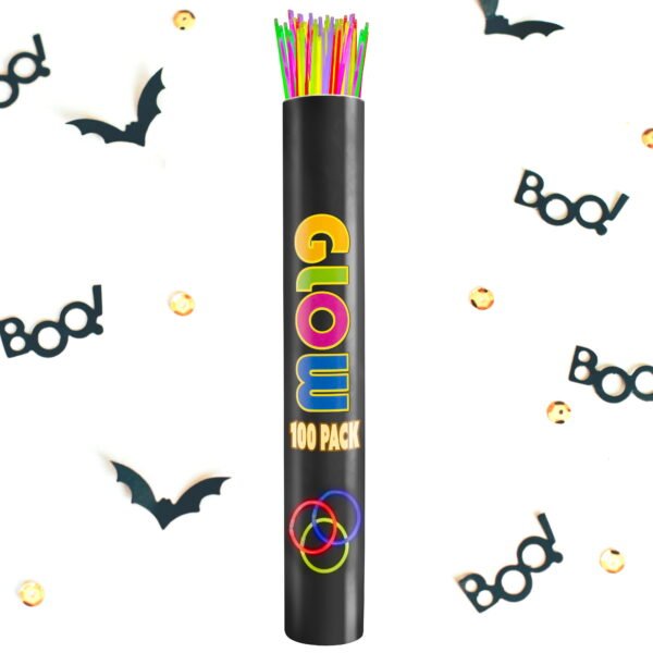 100 Ct. 22" Glowstick Necklaces Assorted Colors