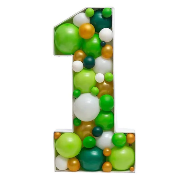 Giant Big Number Balloon Filling Box Stand - Image 8