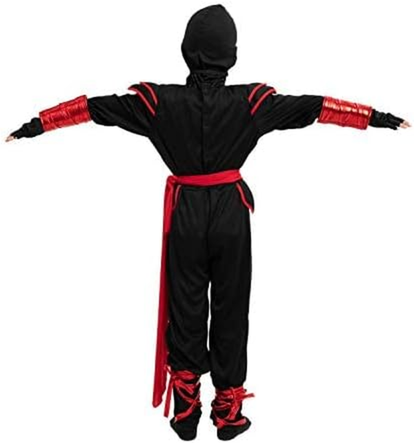 Red Ninja Muscle Costume Child (3-4 Yrs) - Image 5