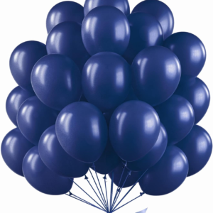 50 Pcs 12 Inch Pearl Navy Blue Balloons