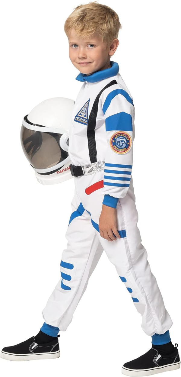 NASA Astronaut Pilot Jumpsuit with Helmet (5-7 Yrs) - Image 4
