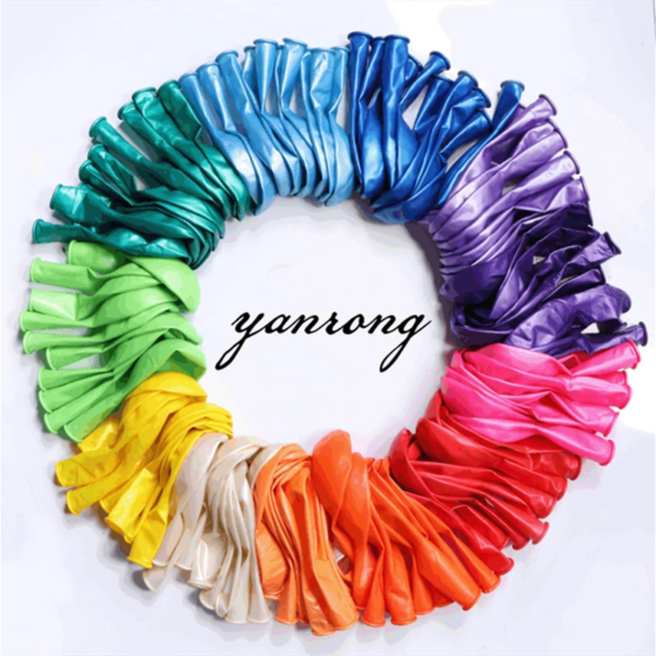 10/20/30Pcs 10/12 Inch Multi Color Pearl Mix Latex Balloon (Air/Helium) - Image 7
