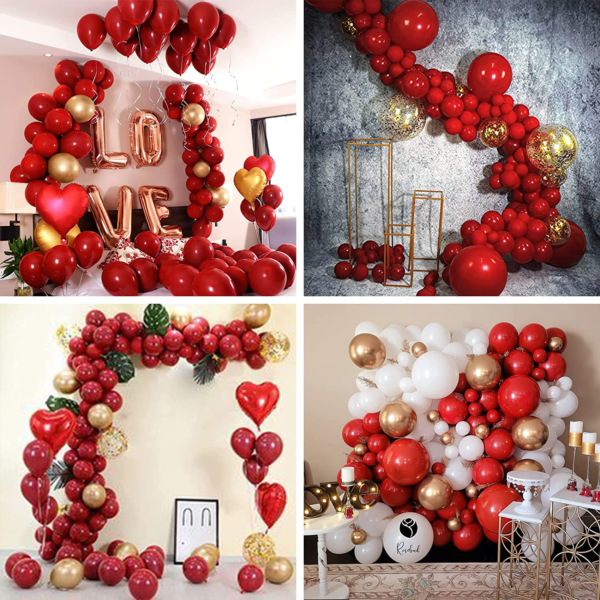 45 Pcs Multicolor Balloons - Image 3