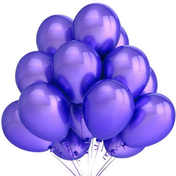 10/20/30Pcs 10/12 Inch Multi Color Pearl Mix Latex Balloon (Air/Helium) - Image 22