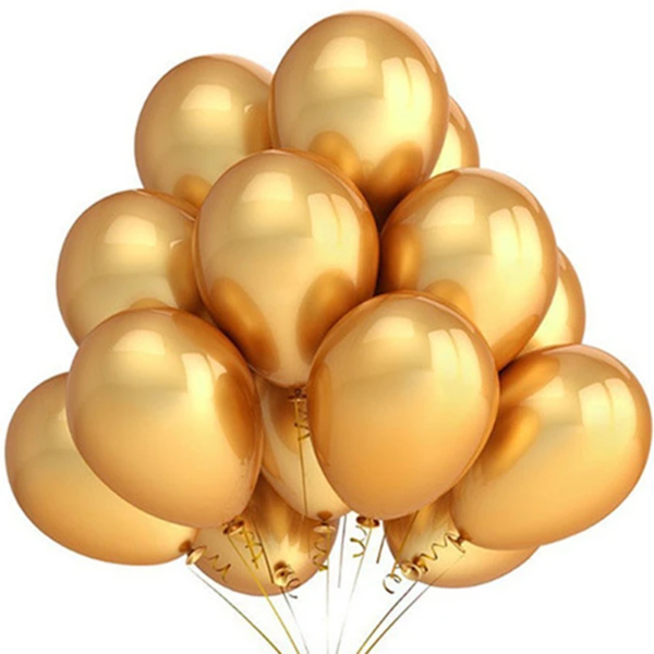 10/20/30Pcs 10/12 Inch Multi Color Pearl Mix Latex Balloon (Air/Helium) - Image 20