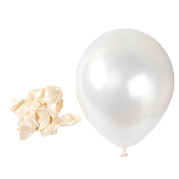 10/20/30Pcs 10/12 Inch Multi Color Pearl Mix Latex Balloon (Air/Helium) - Image 5