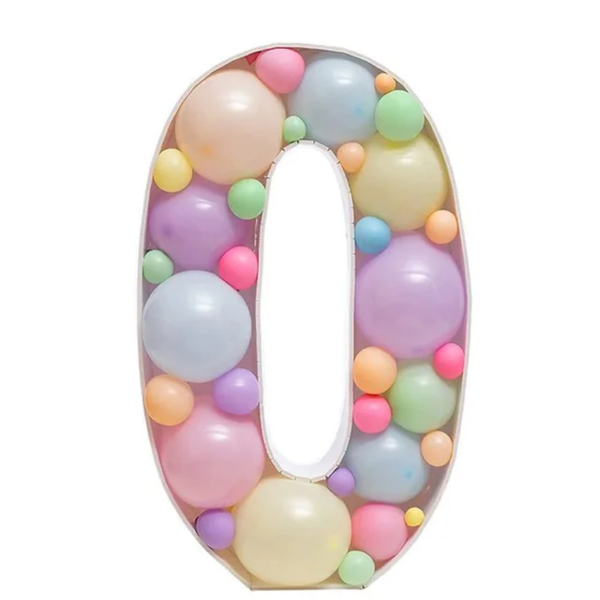 Giant Big Number Balloon Filling Box Stand - Image 17